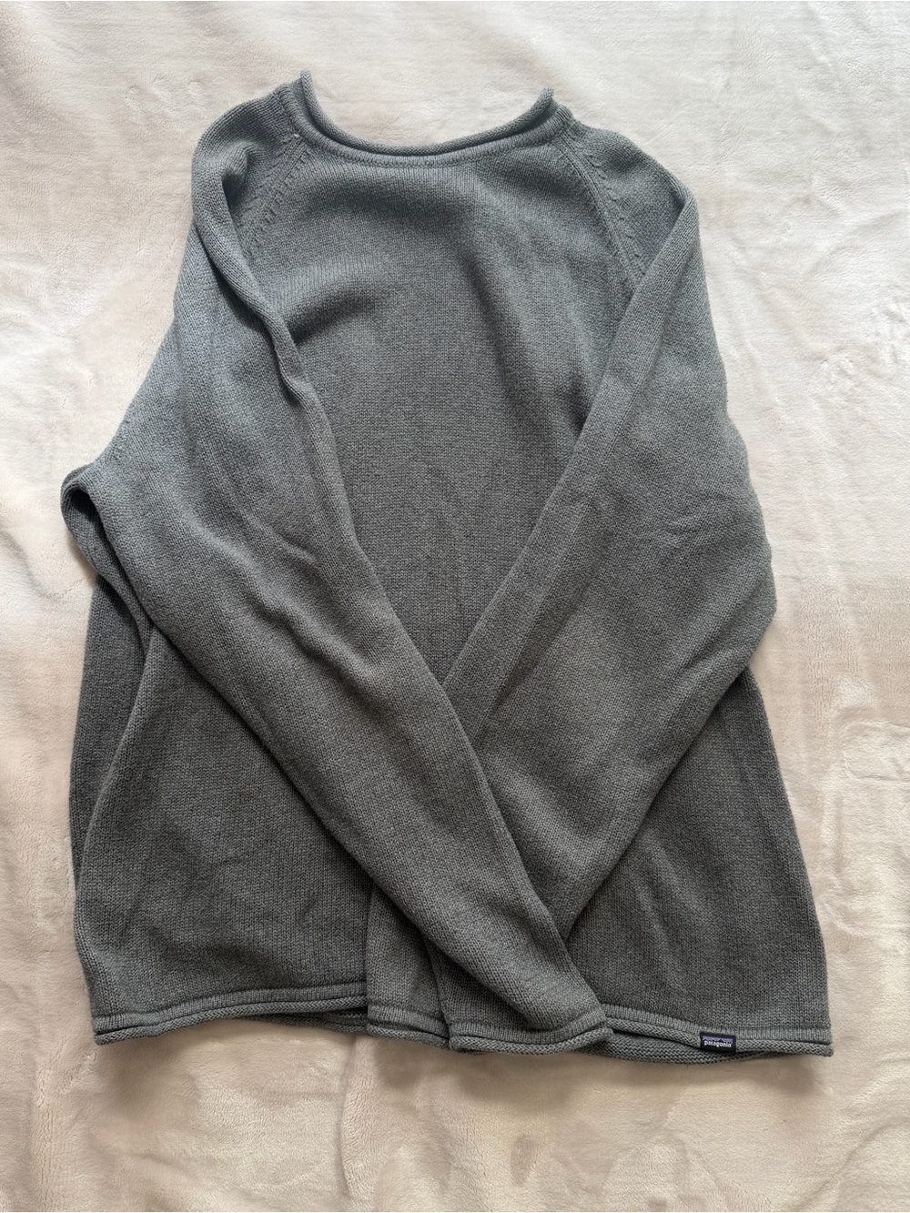 Patagonia Men's Lightweight Crewneck Sweater - Gray